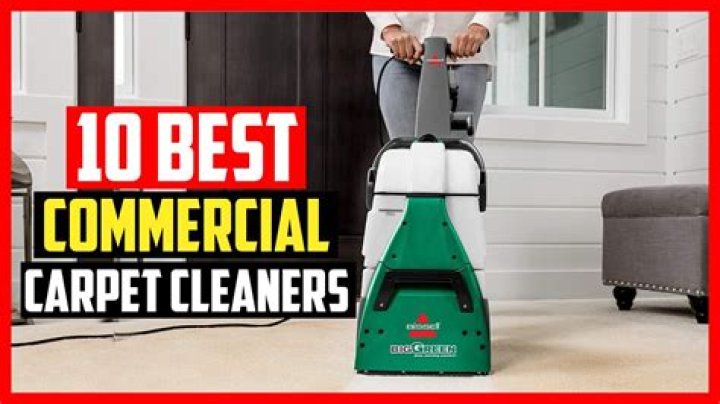 Are commercial carpet cleaners better?