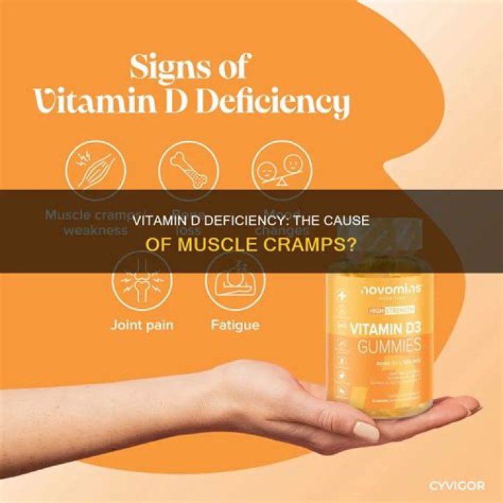 Can lack of vitamin D cause muscle cramps?