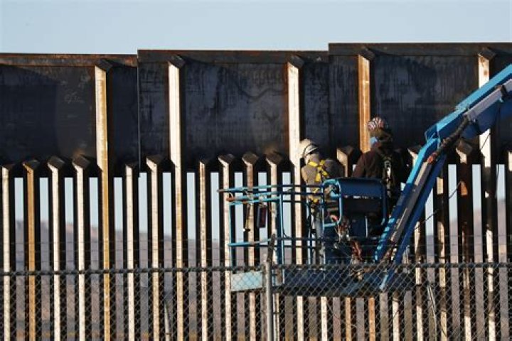 How much of Trump's border wall is built?