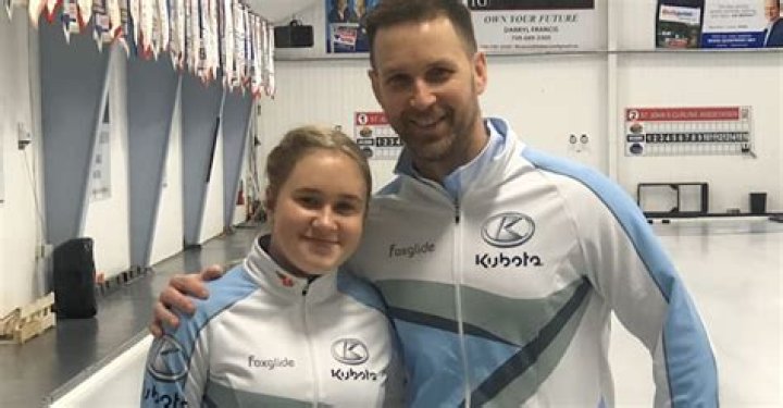 How old is Brad Gushue's daughter?