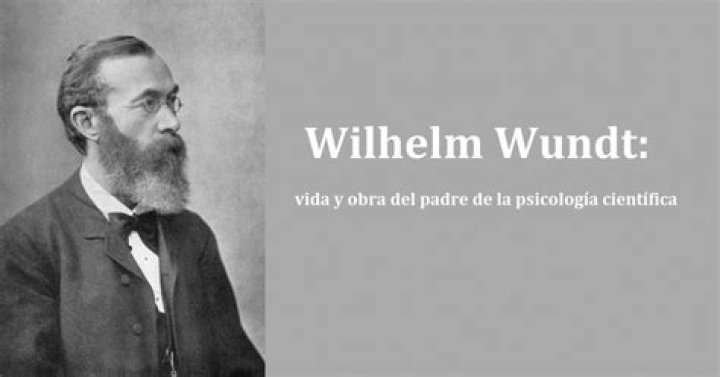¿Que aporte hizo Wilhelm Wundt ala psicologia?