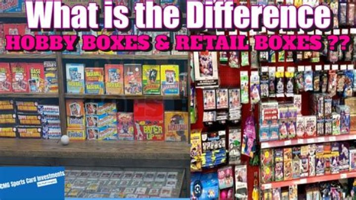 What is the difference between a hobby box and a retail store?