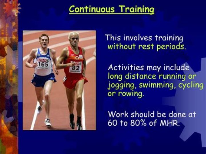What sport is continuous training good for?