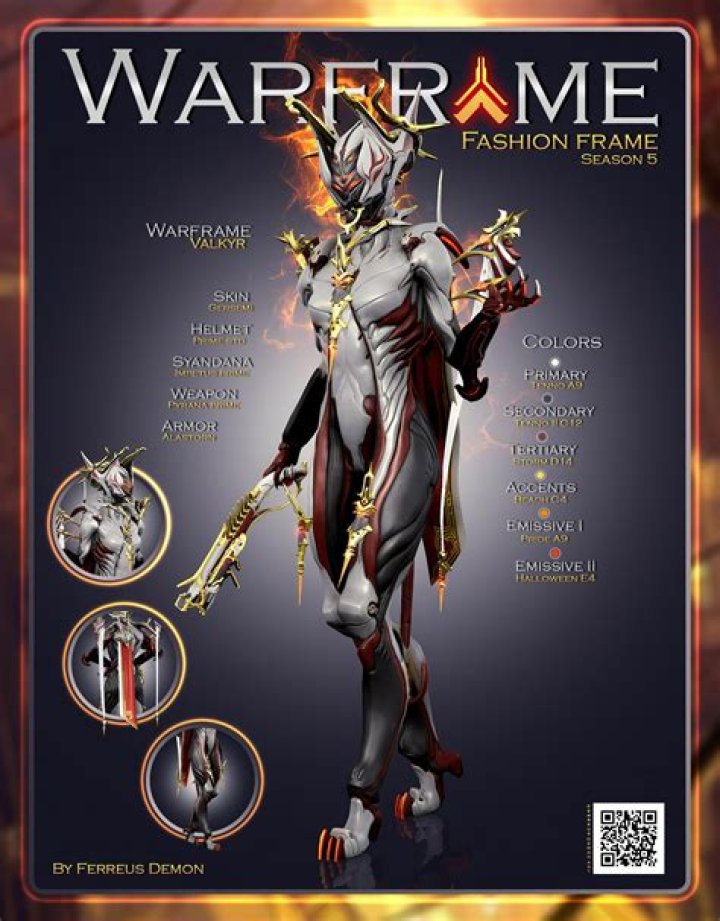 Which Warframes are female?