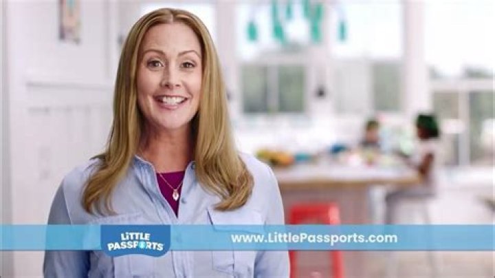 Who is the actress in the Little Passports commercial?