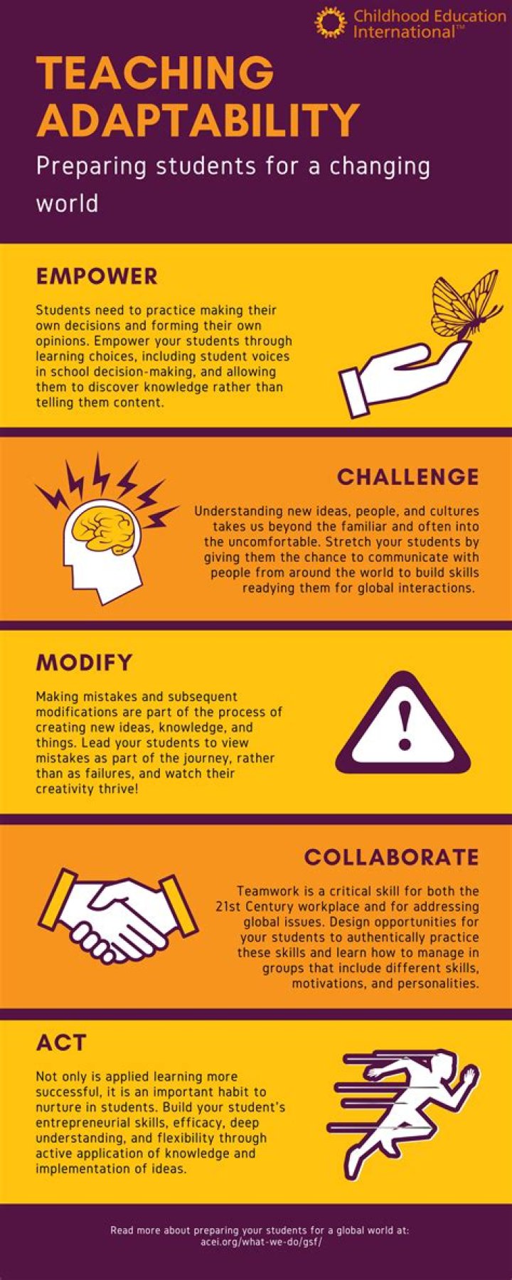 Why is adaptability important for students?