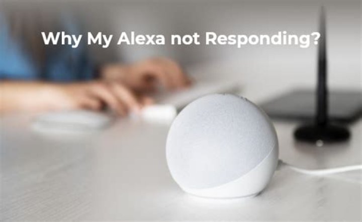 Why is my Alexa blue and not responding?