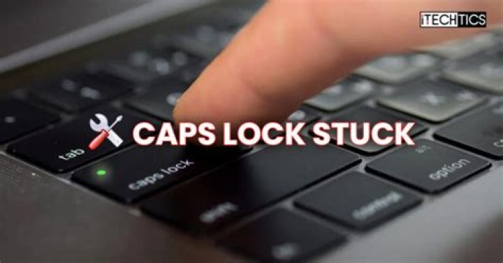Why is Photoshop stuck in Caps Lock?